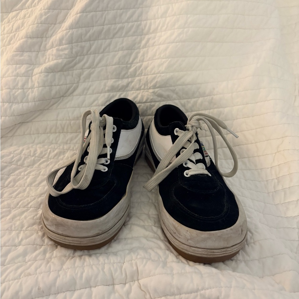 UNIF Black and White Sneakers